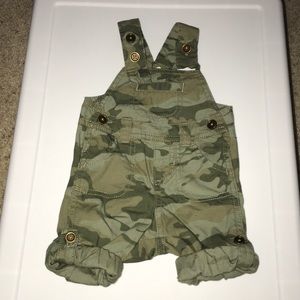 camo overalls